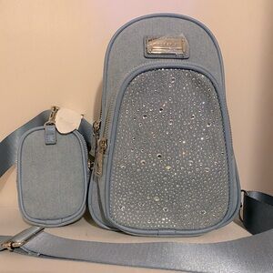 Madden Girl Convertible Denim Sling